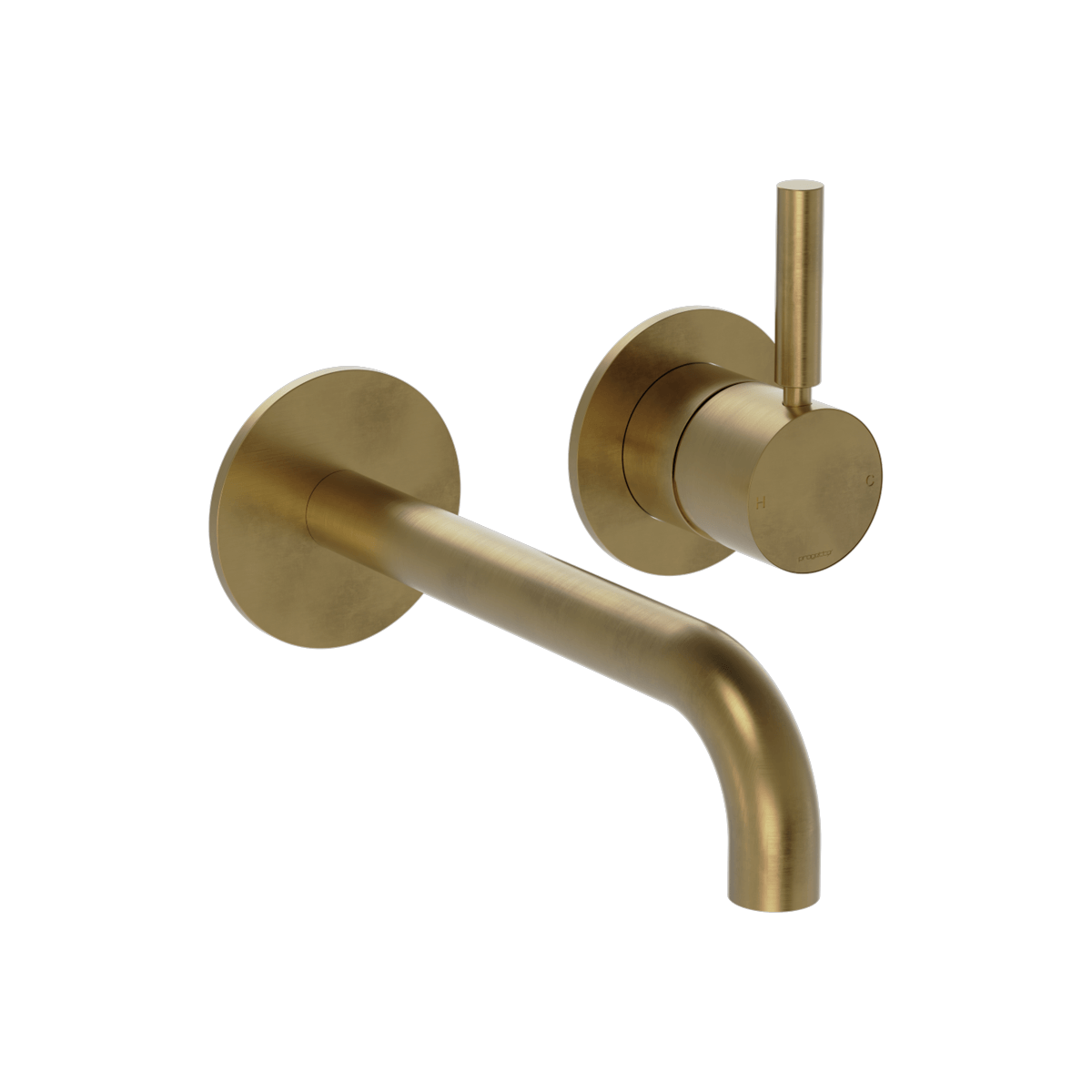 Plumbline Buddy Pro Wall Mount Mixer With Fixed Centres