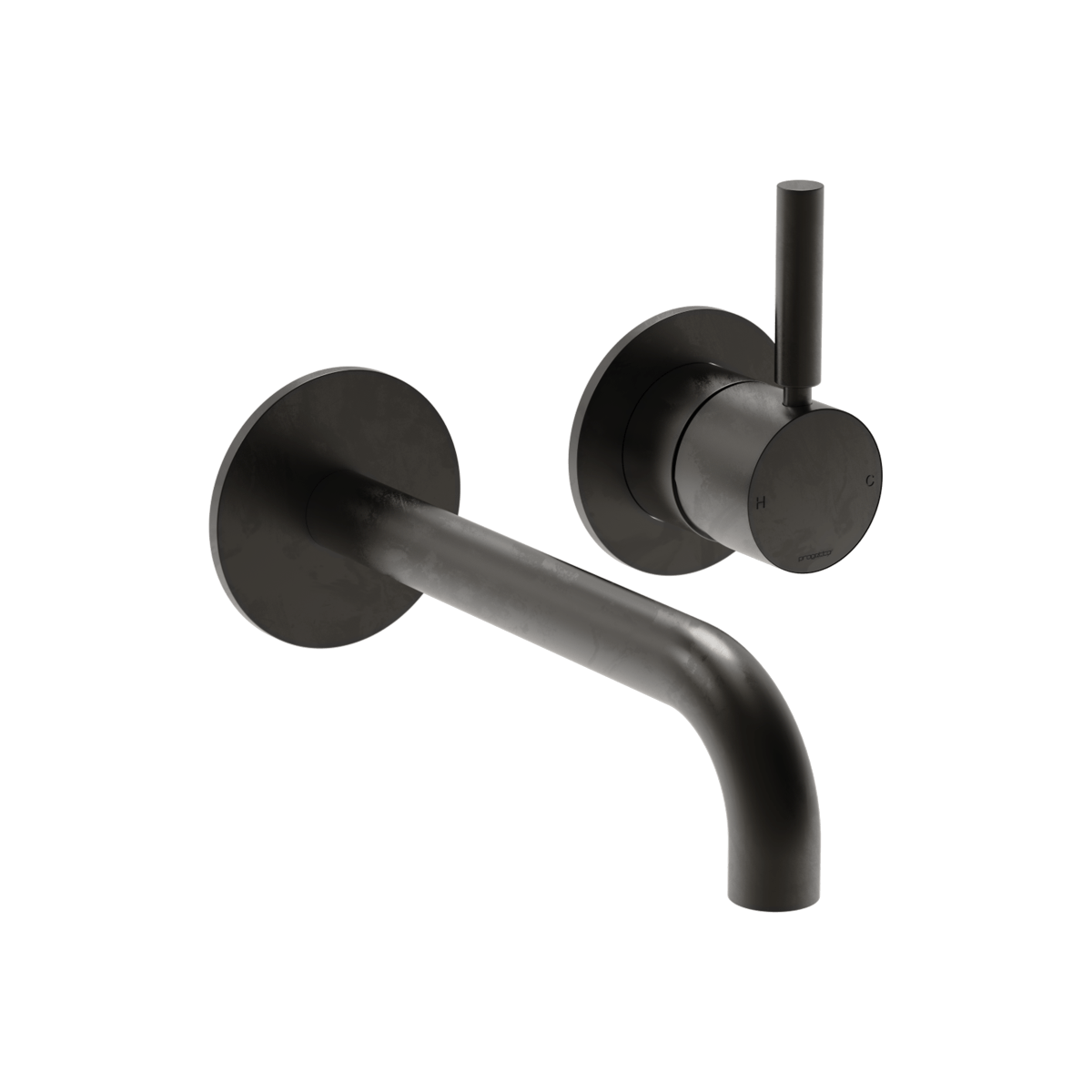Plumbline Buddy Pro Wall Mount Mixer With Fixed Centres