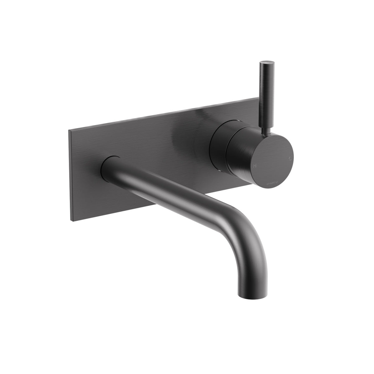 Plumbline Buddy Pro Wall Mount Mixer With Backplate