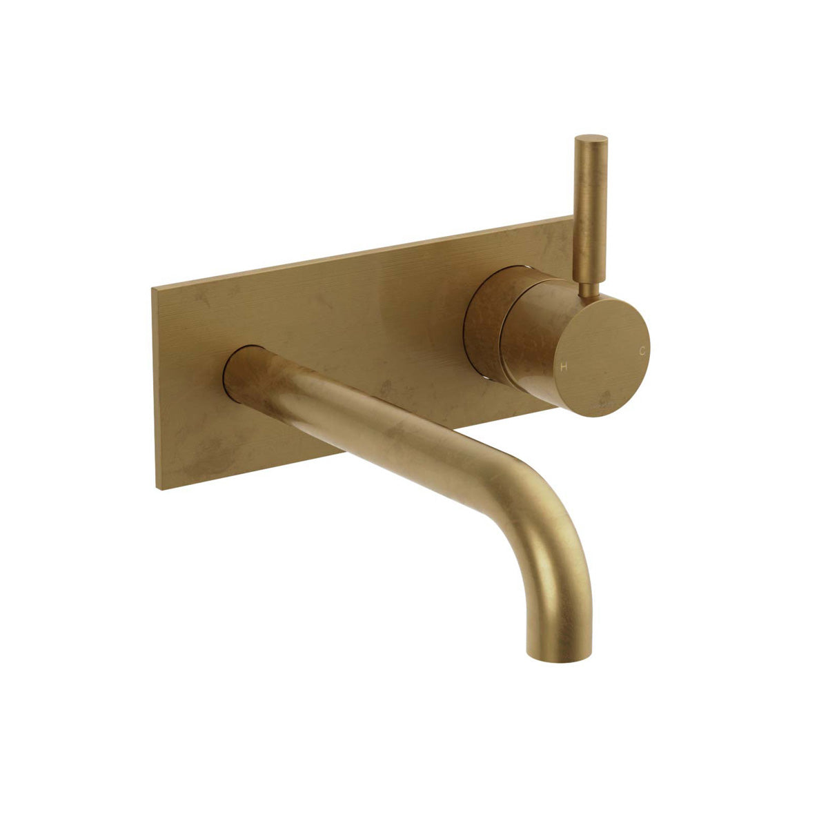 Plumbline Buddy Pro Wall Mount Mixer With Backplate