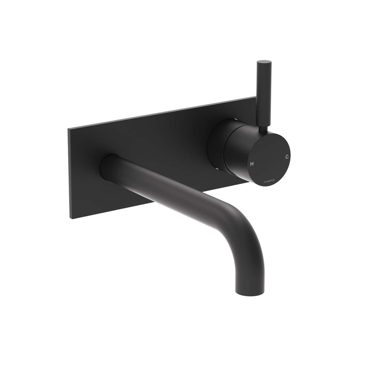 Plumbline Buddy Pro Wall Mount Mixer With Backplate