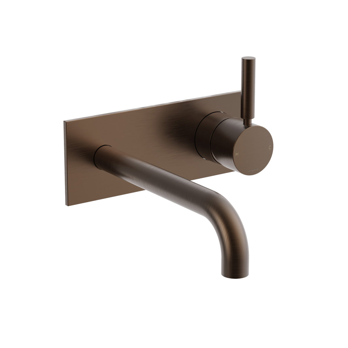 Plumbline Buddy Pro Wall Mount Mixer With Backplate
