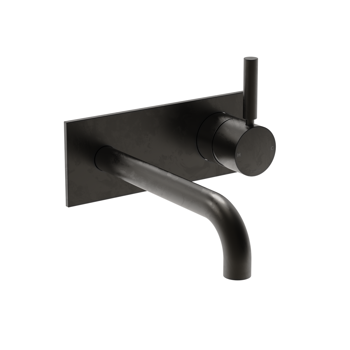 Plumbline Buddy Pro Wall Mount Mixer With Backplate