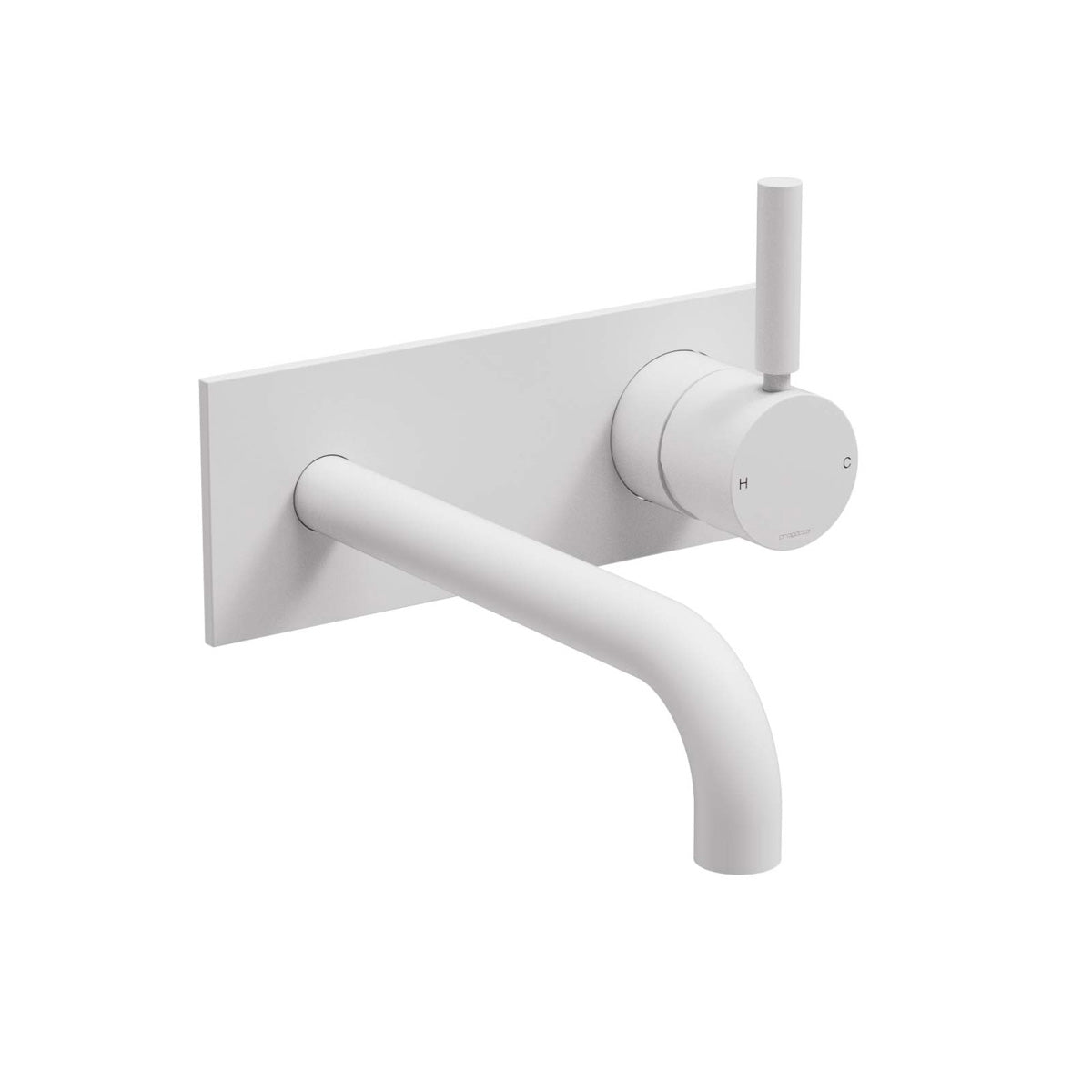 Plumbline Buddy Pro Wall Mount Mixer With Backplate