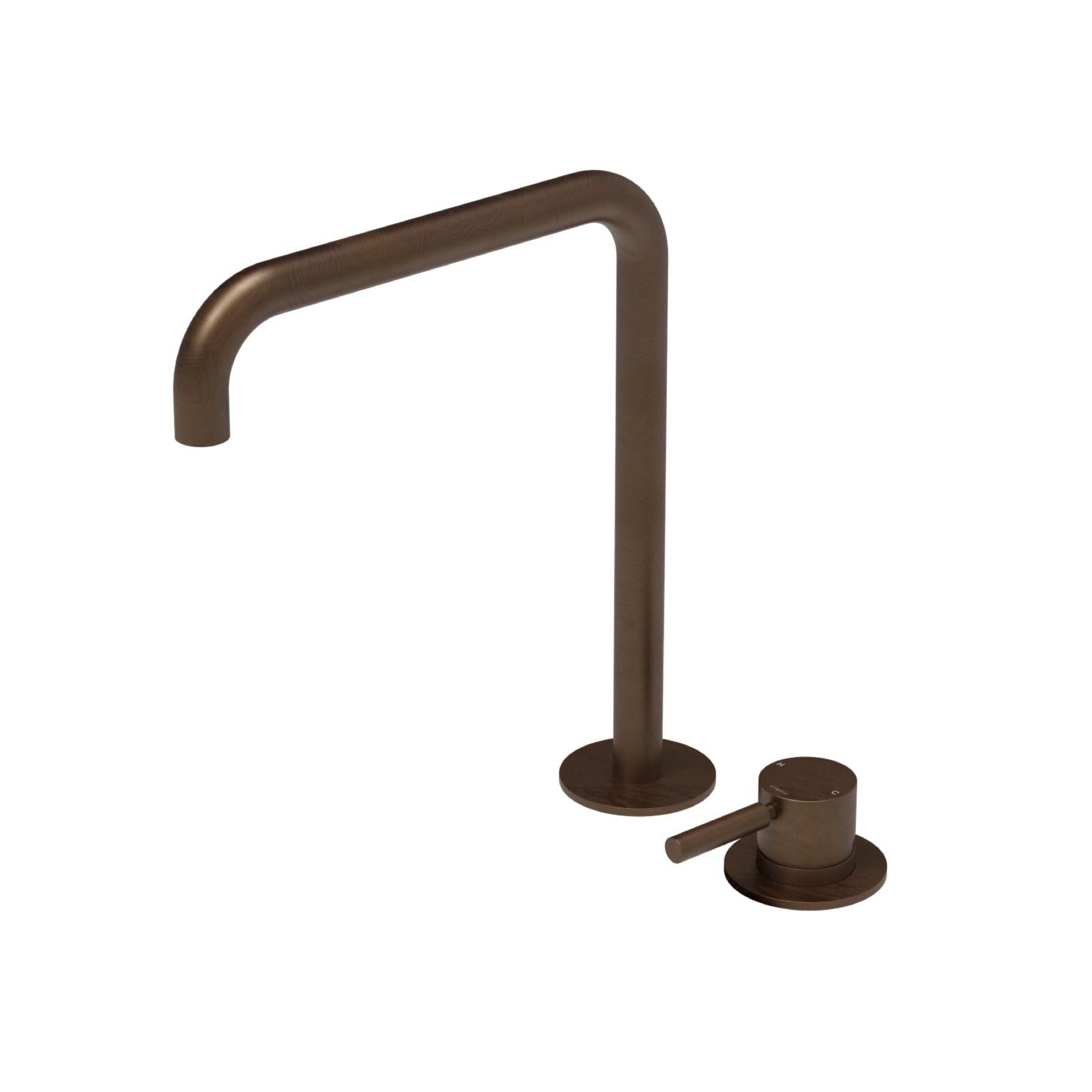 Plumbline Buddy Pro Square 2 Hole High Mixer