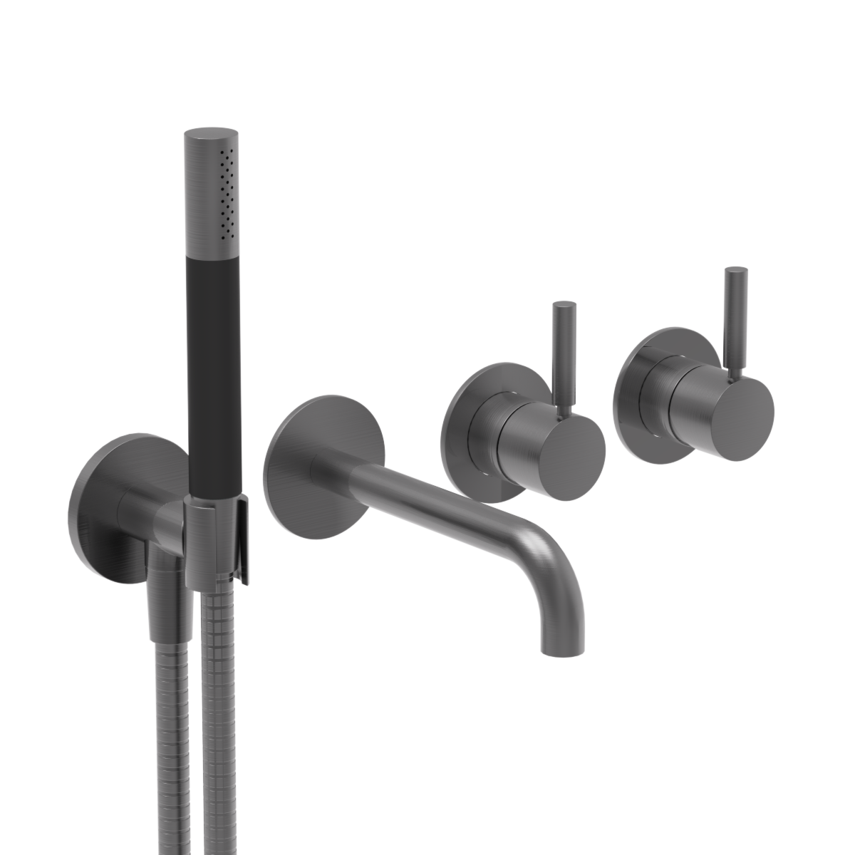 Plumbline Buddy Pro Wall Mount Bath/Shower Set