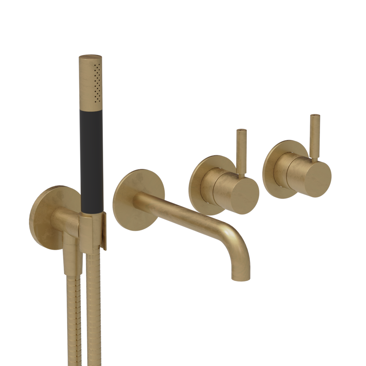 Plumbline Buddy Pro Wall Mount Bath/Shower Set
