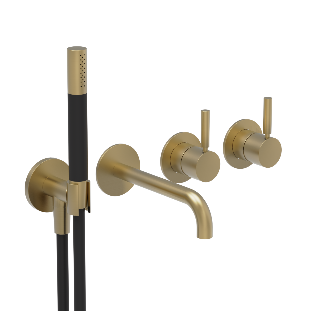 Plumbline Buddy Pro Wall Mount Bath/Shower Set