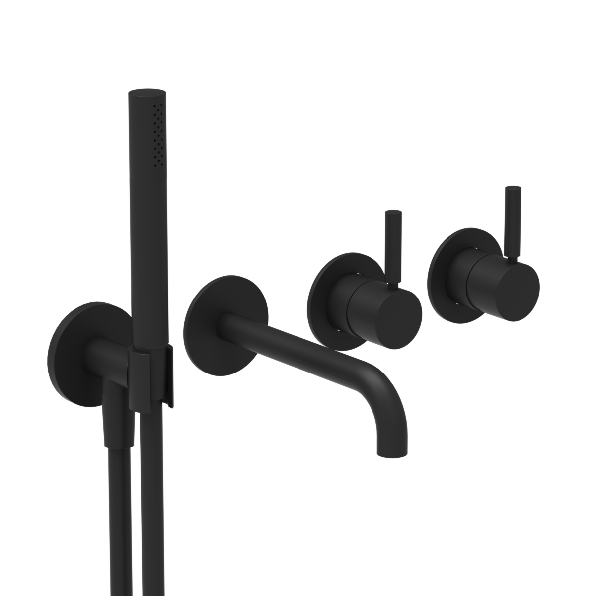 Plumbline Buddy Pro Wall Mount Bath/Shower Set