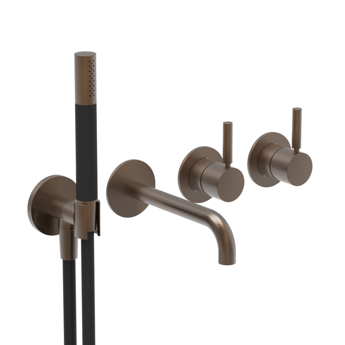 Plumbline Buddy Pro Wall Mount Bath/Shower Set