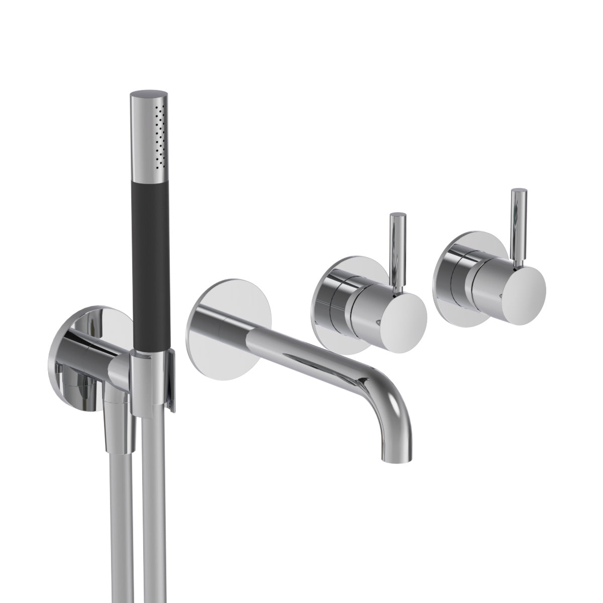 Plumbline Buddy Pro Wall Mount Bath/Shower Set