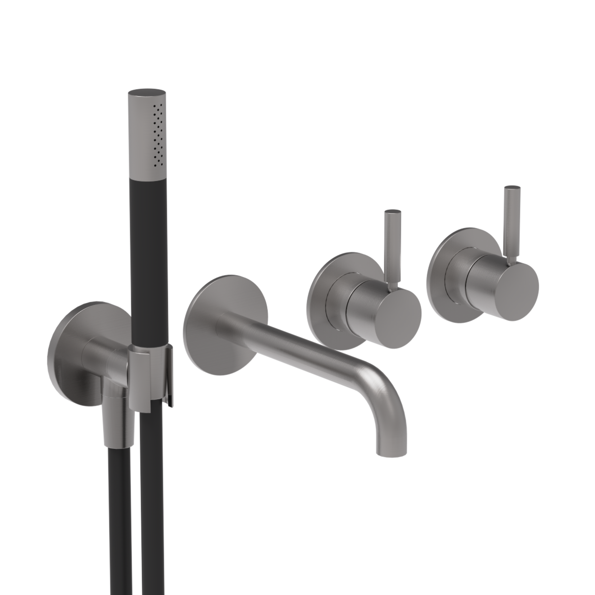 Plumbline Buddy Pro Wall Mount Bath/Shower Set