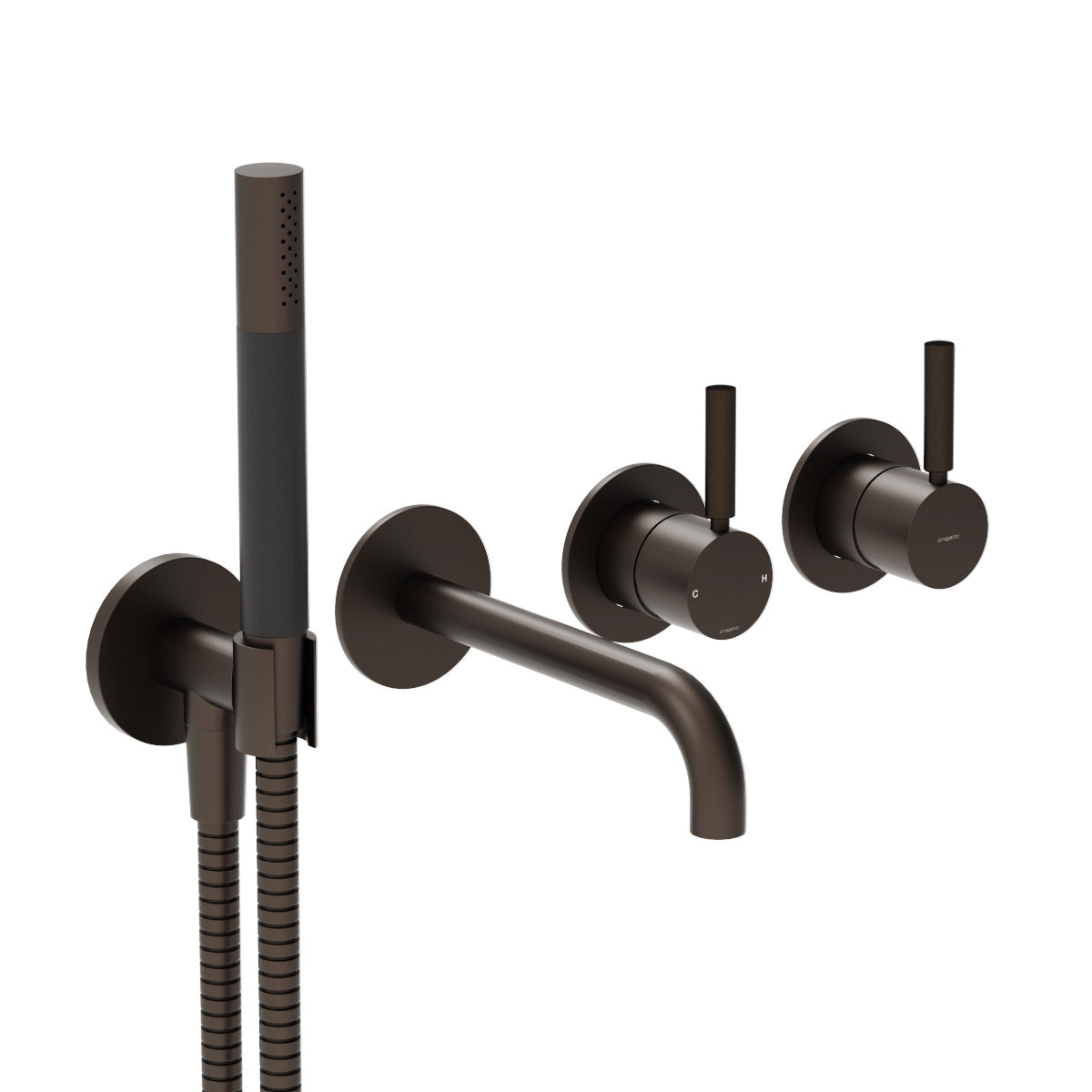 Plumbline Buddy Pro Wall Mount Bath/Shower Set