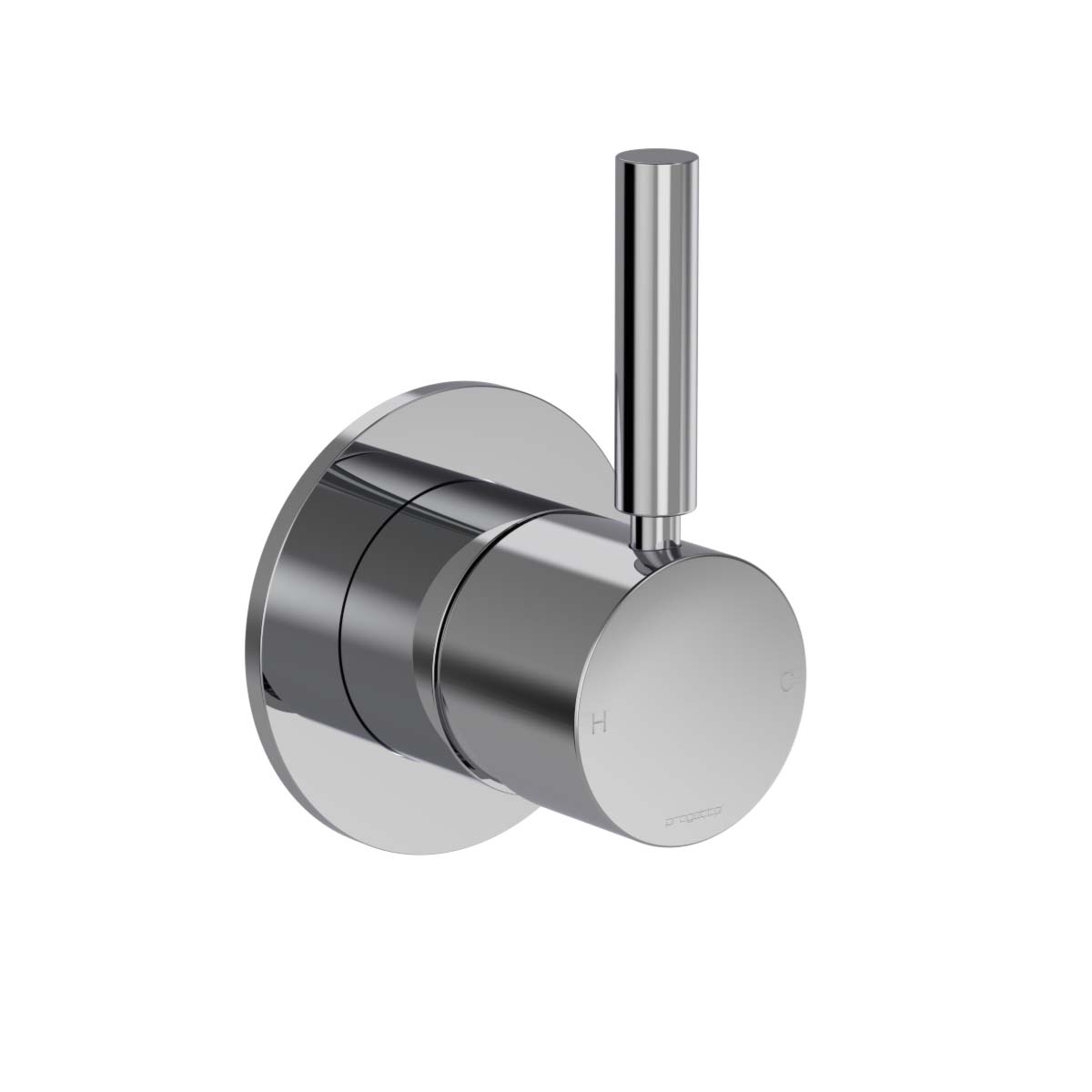 Plumbline Buddy Pro Round Shower Mixer