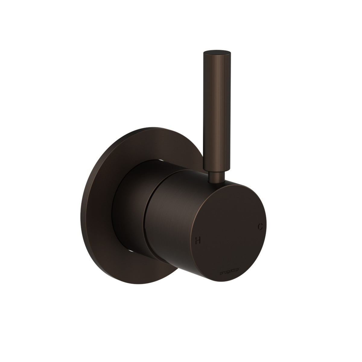 Plumbline Buddy Pro Round Shower Mixer