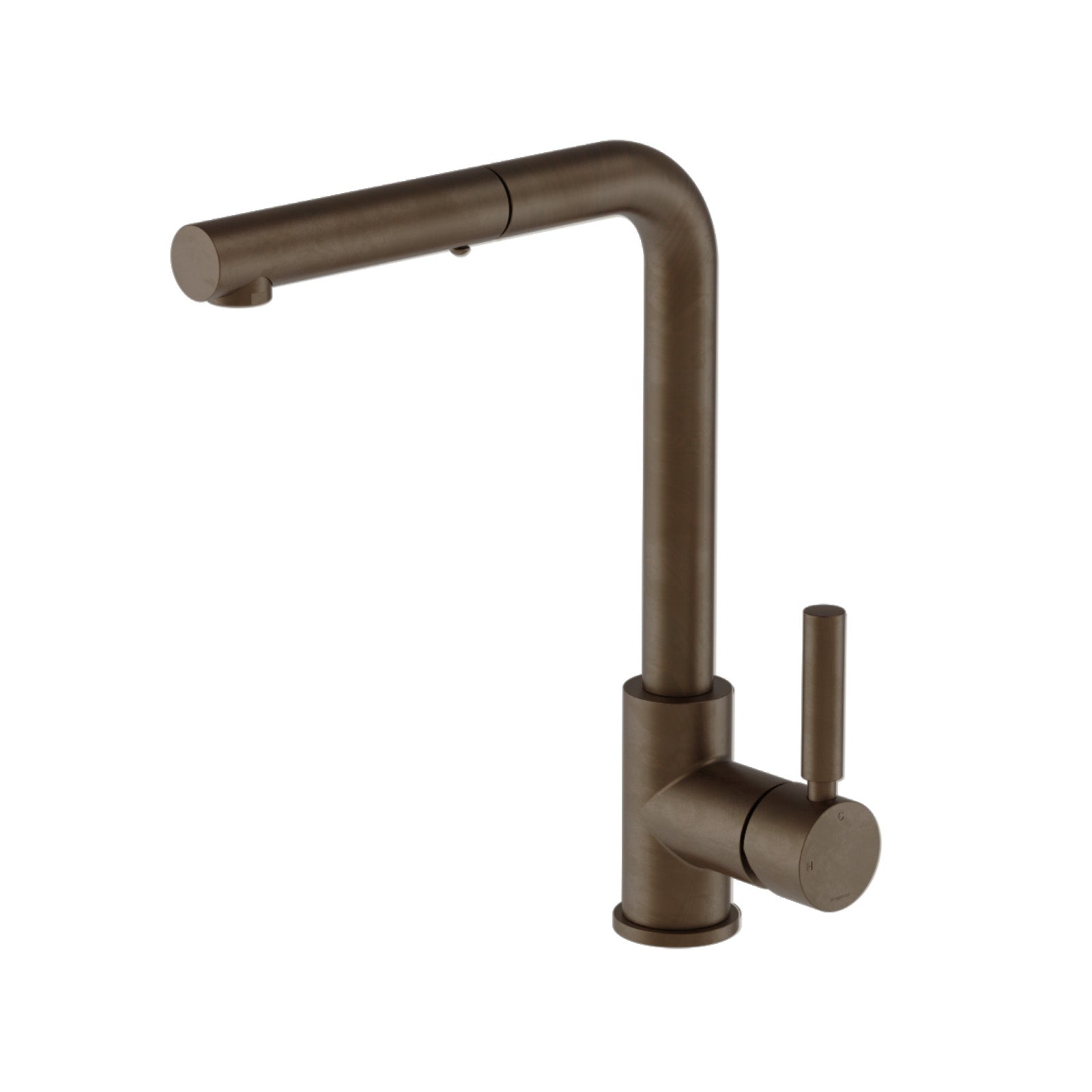Plumbline Buddy Pro Kitchen Mixer Straight Spout With Pull Out Spray