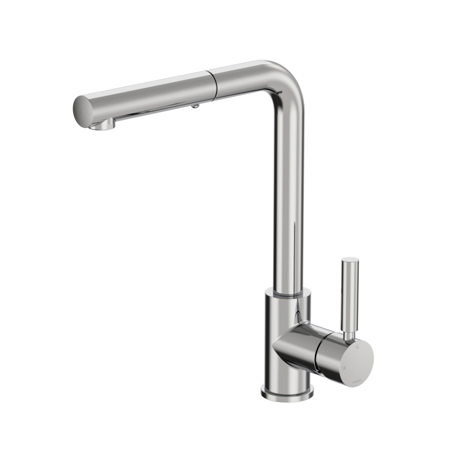Plumbline Buddy Pro Kitchen Mixer Straight Spout With Pull Out Spray