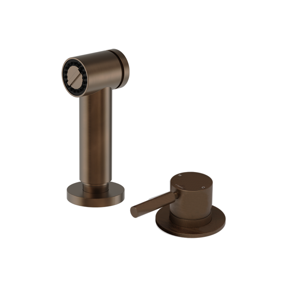 Plumbline Buddy Pro Kitchen Rinse Spray With Deck Mount Mixer