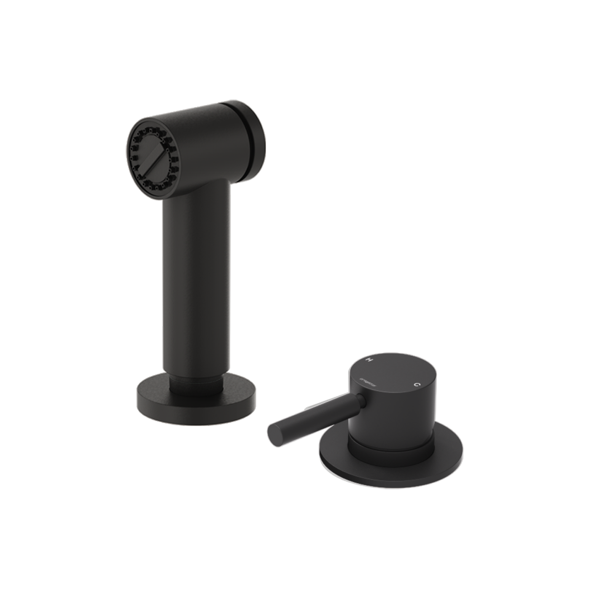 Plumbline Buddy Pro Kitchen Rinse Spray With Deck Mount Mixer
