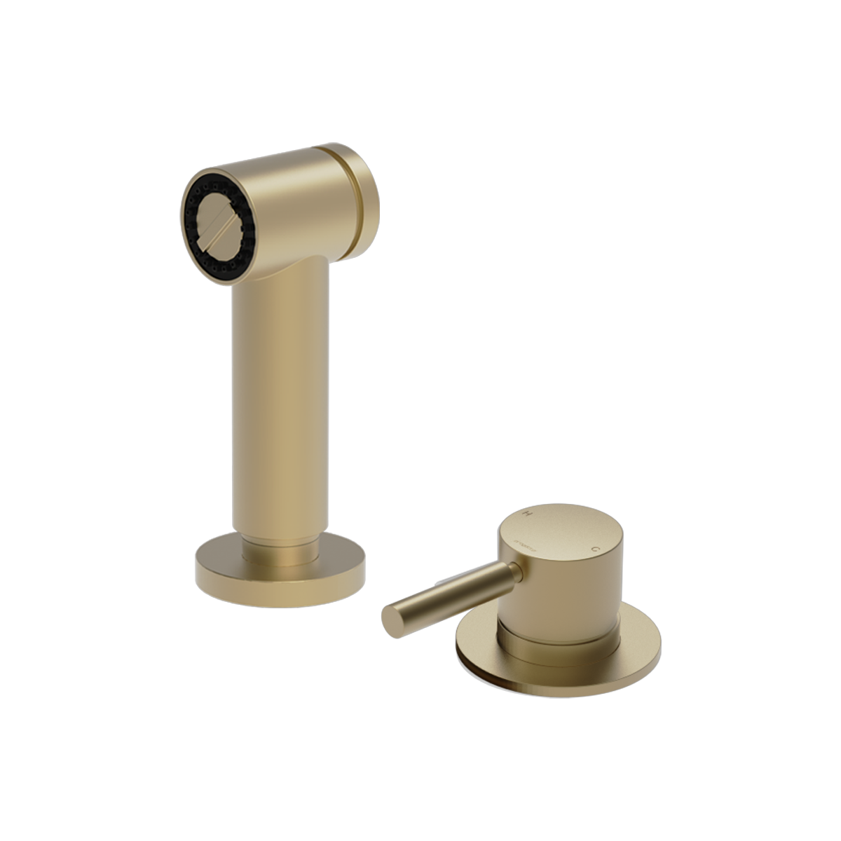 Plumbline Buddy Pro Kitchen Rinse Spray With Deck Mount Mixer