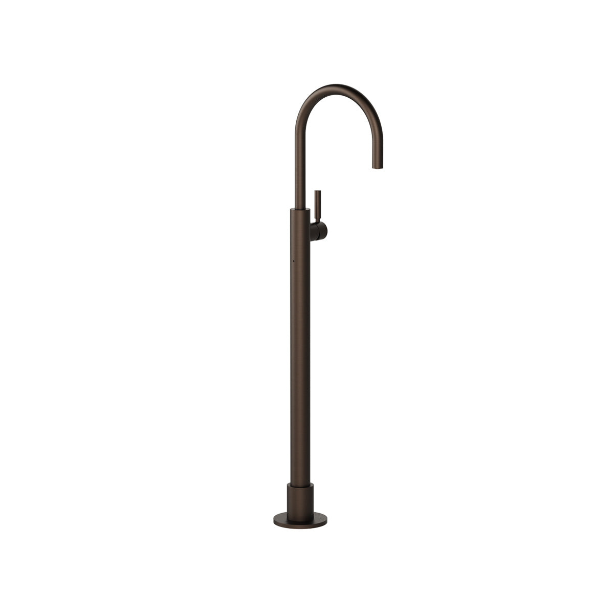 Plumbline Buddy Pro Round Floor Mount Bath Filler No Handshower