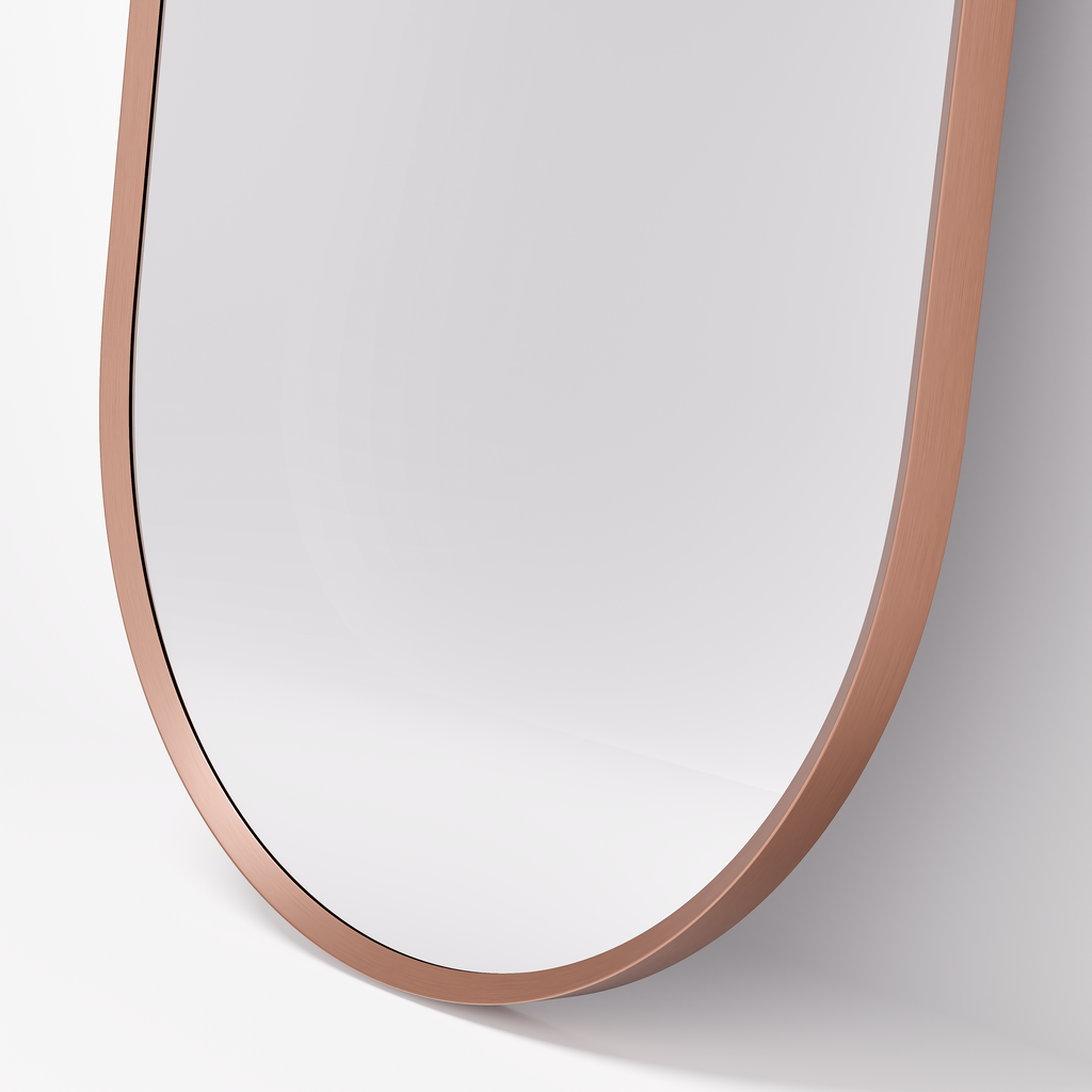 code-aspect-oval-500-framed-mirror-range-brushed-copper