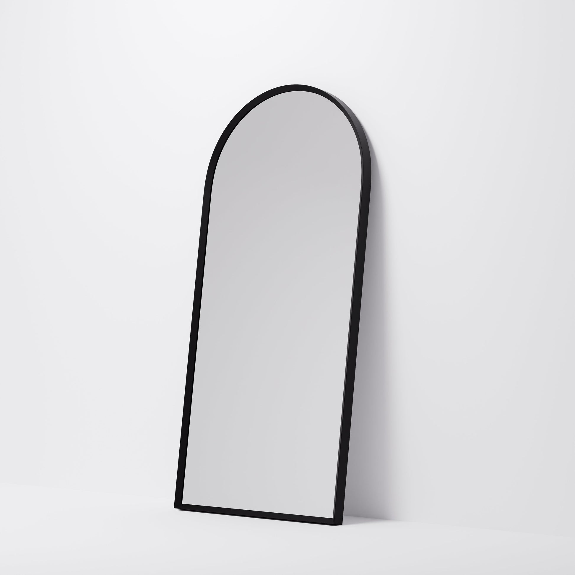 aspect-500-arch-framed-mirror-range-matte-black
