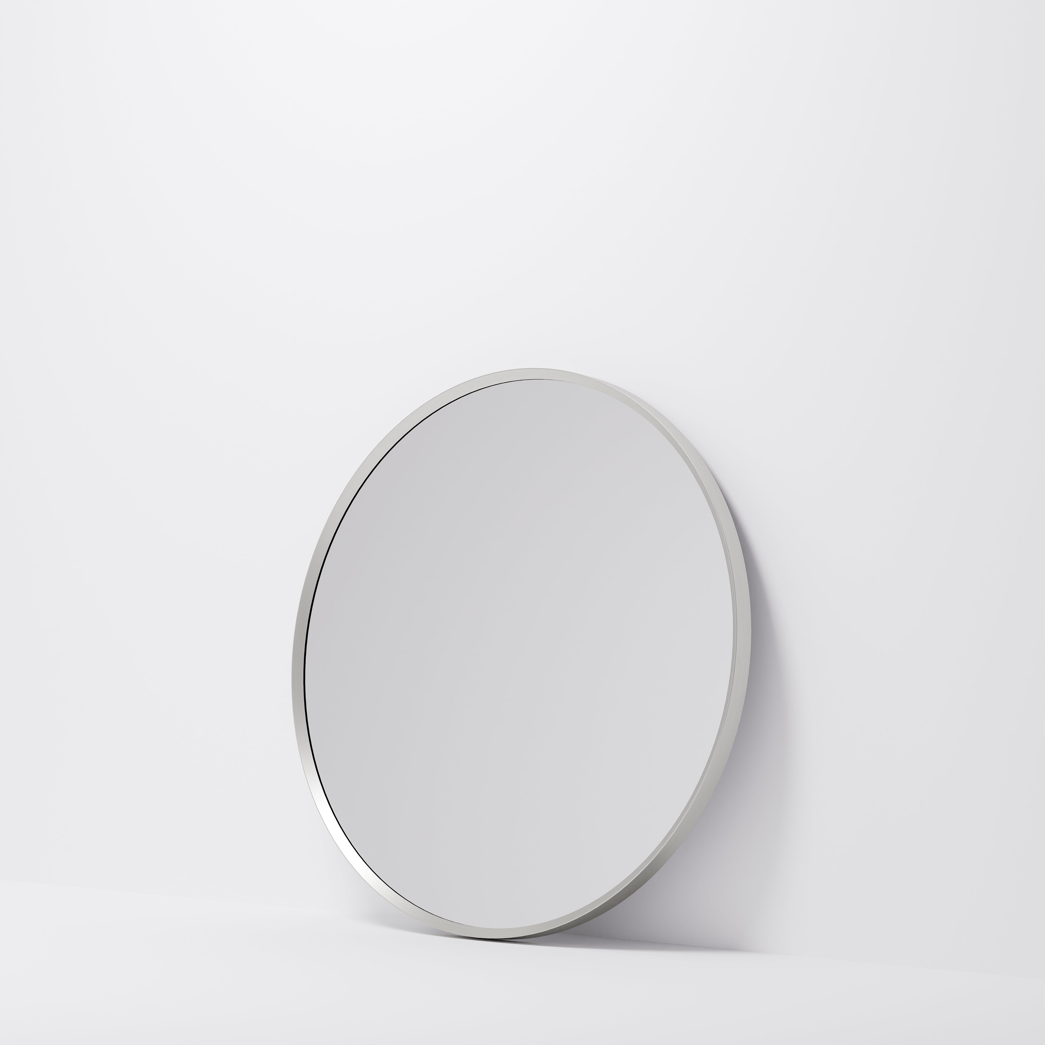 Aspect-700-Round-Framed-Mirror-Brushed-Nickel