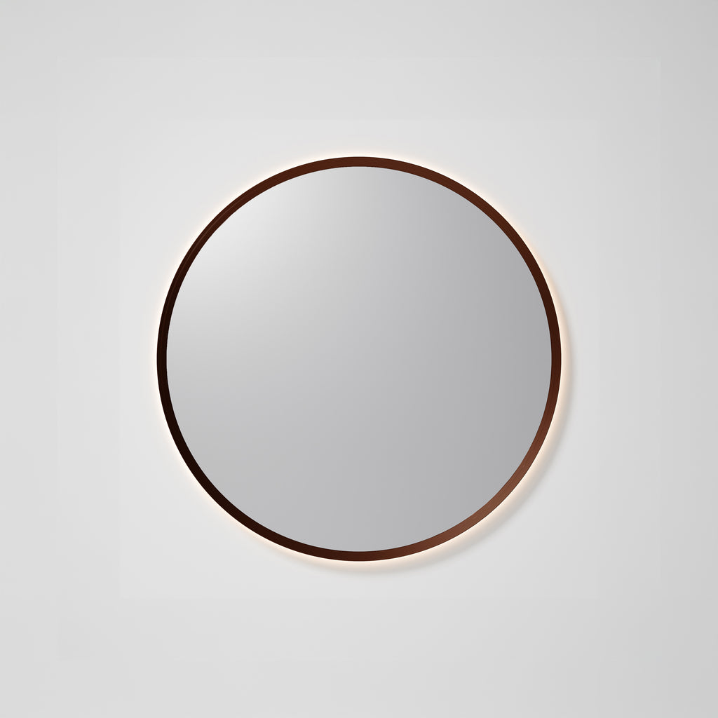 Code-Aura-LED-Round-Mirror-700-In-brushed-bronze