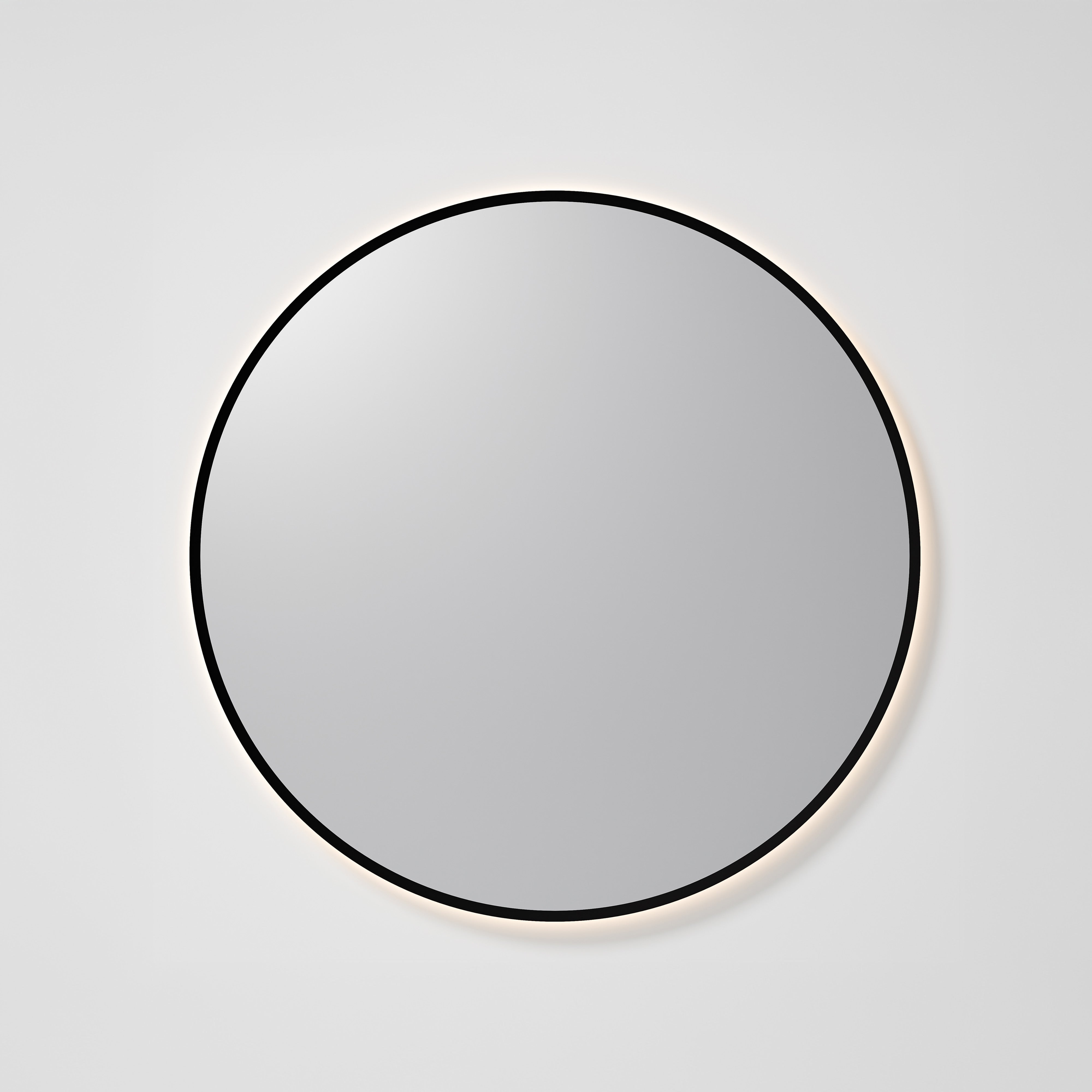 Code-Aura-850-Round-LED-Mirror-In-Matte-Black