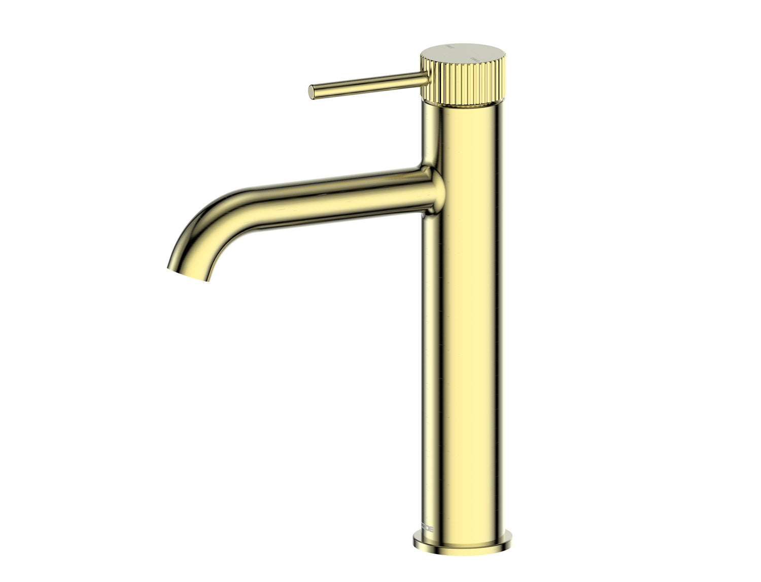 code-nature-lineare-mid-basin-mixer-with-textured-handle-brushed-brass
