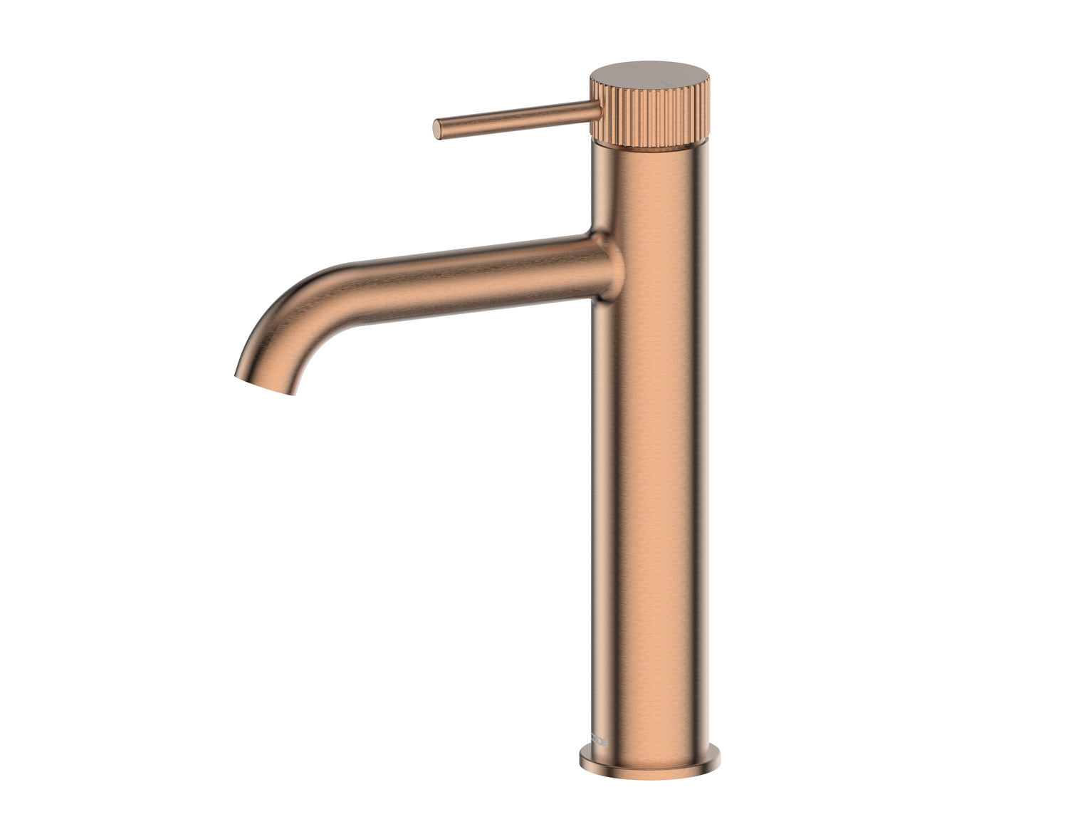 code-nature-lineare-mid-basin-mixer-with-textured-handle-brushed-copper