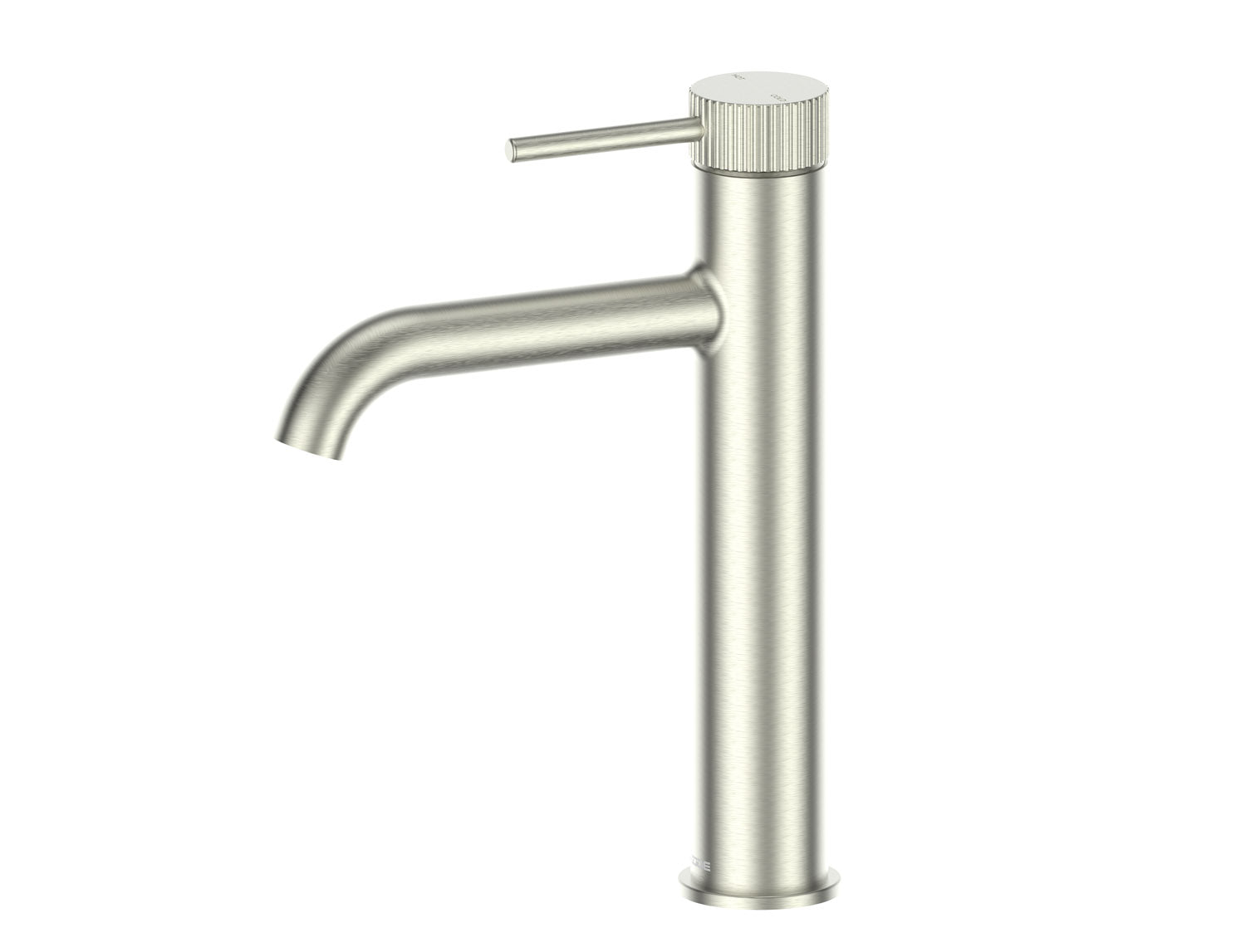 code-nature-lineare-mid-basin-mixer-with-textured-handle-brushed-nickel