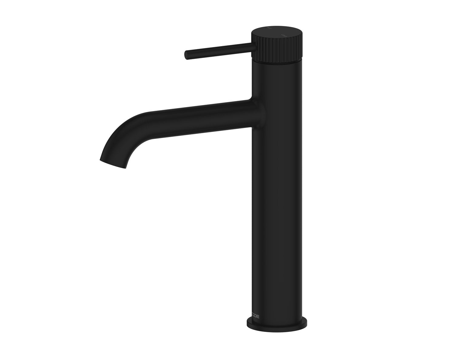 code-nature-lineare-mid-basin-mixer-with-textured-handle-matte-black