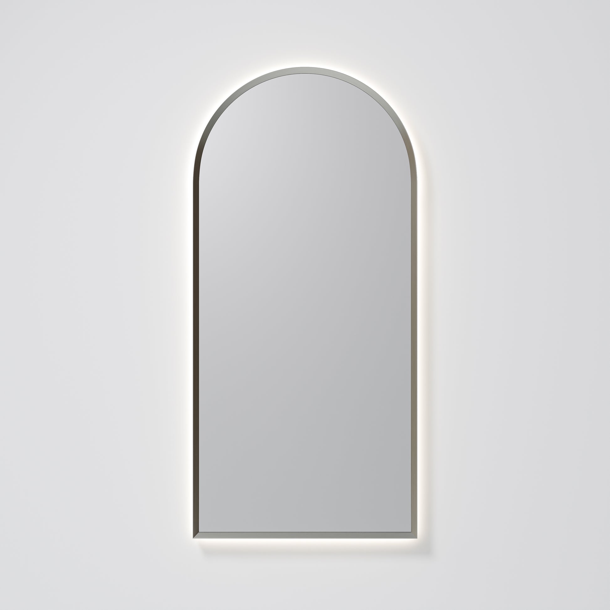 aura-framed-arch-led-mirror-in-brushed-nickel