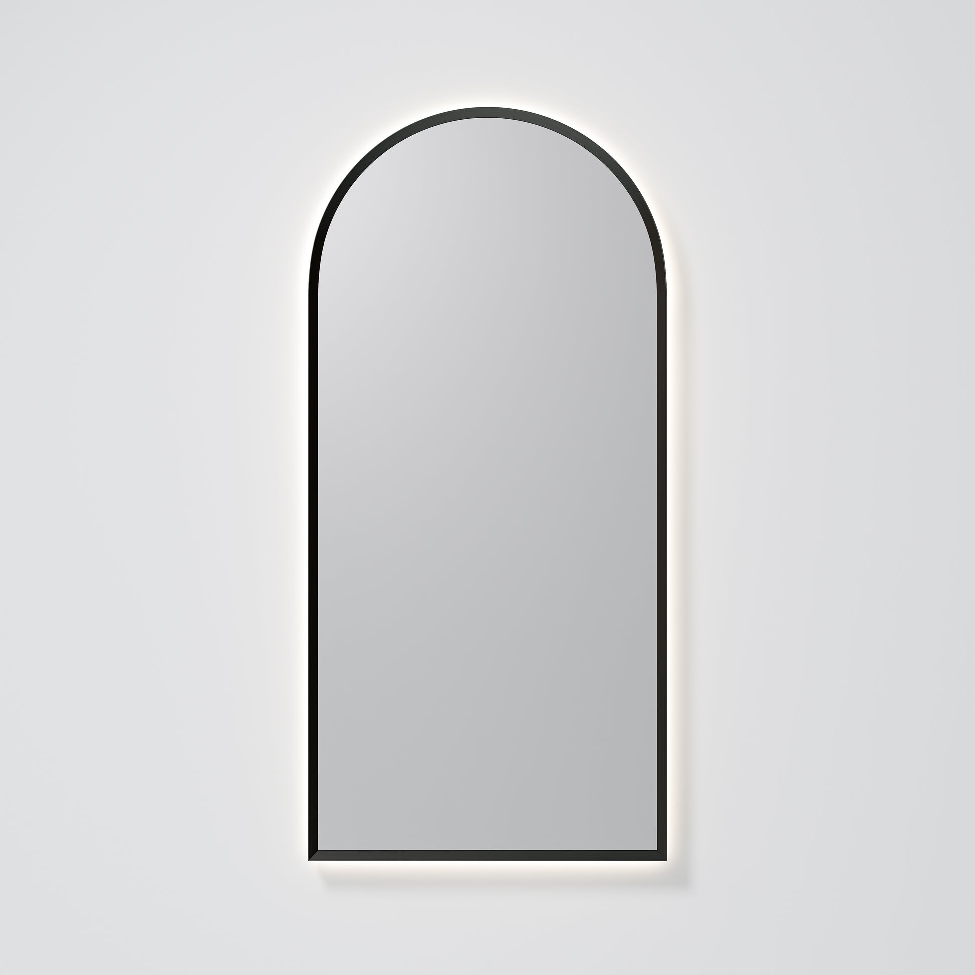aura-framed-arch-led-mirror-in-gunmetal