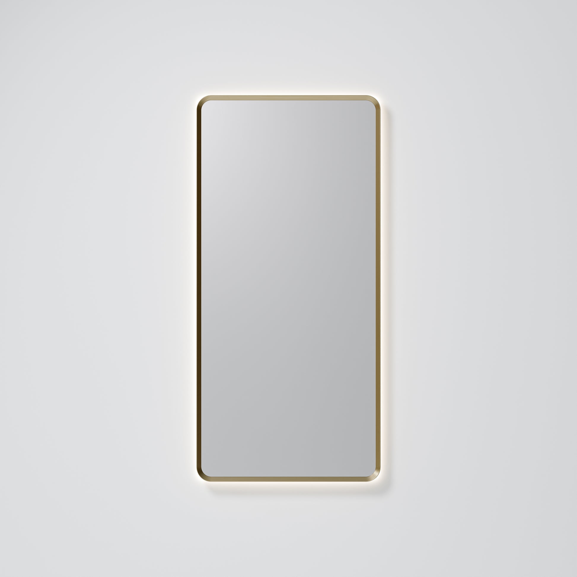 aura-framed-led-mirror-in-brushed-brass