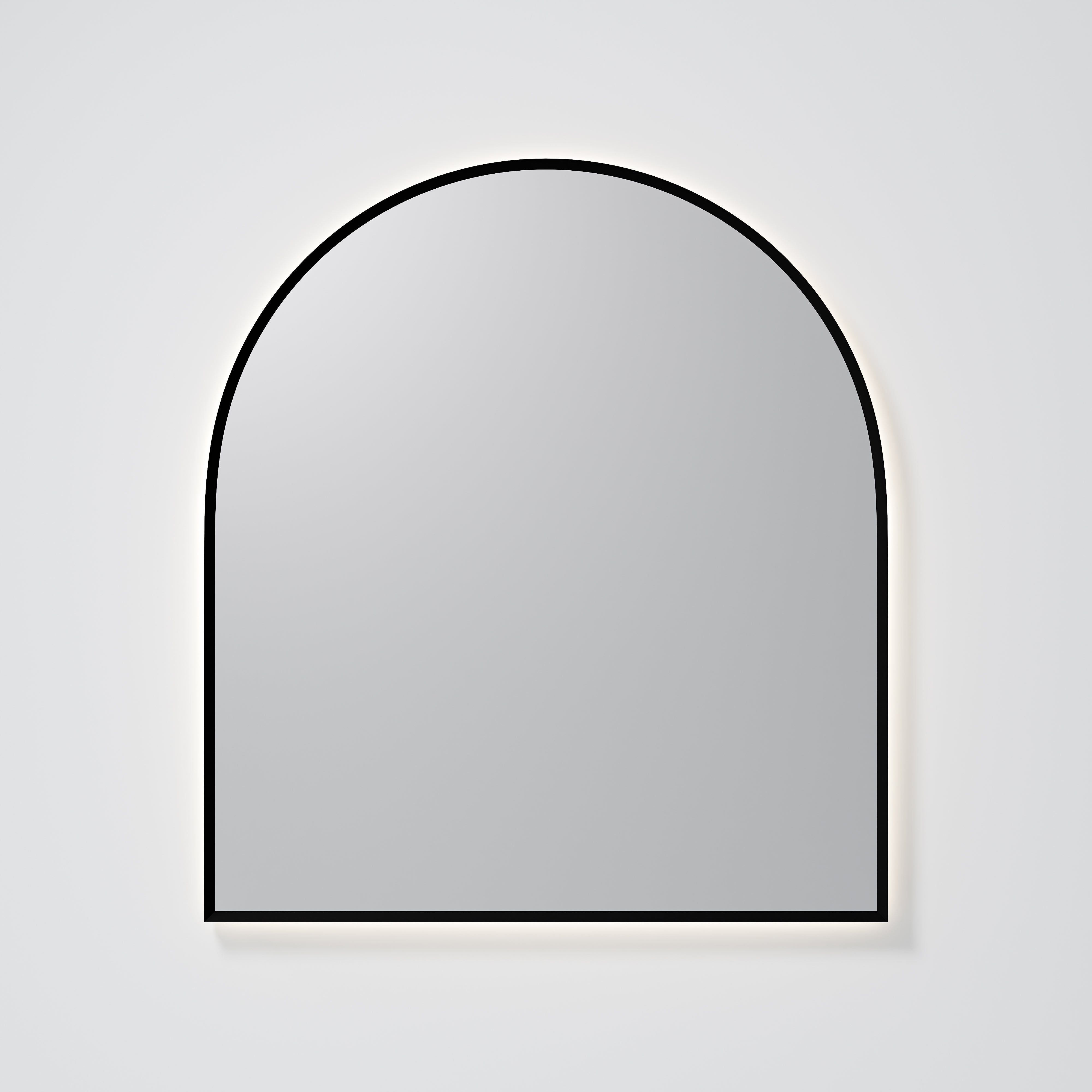 CODE AURA LED ARCH 850X950MM MIRROR | BLACK