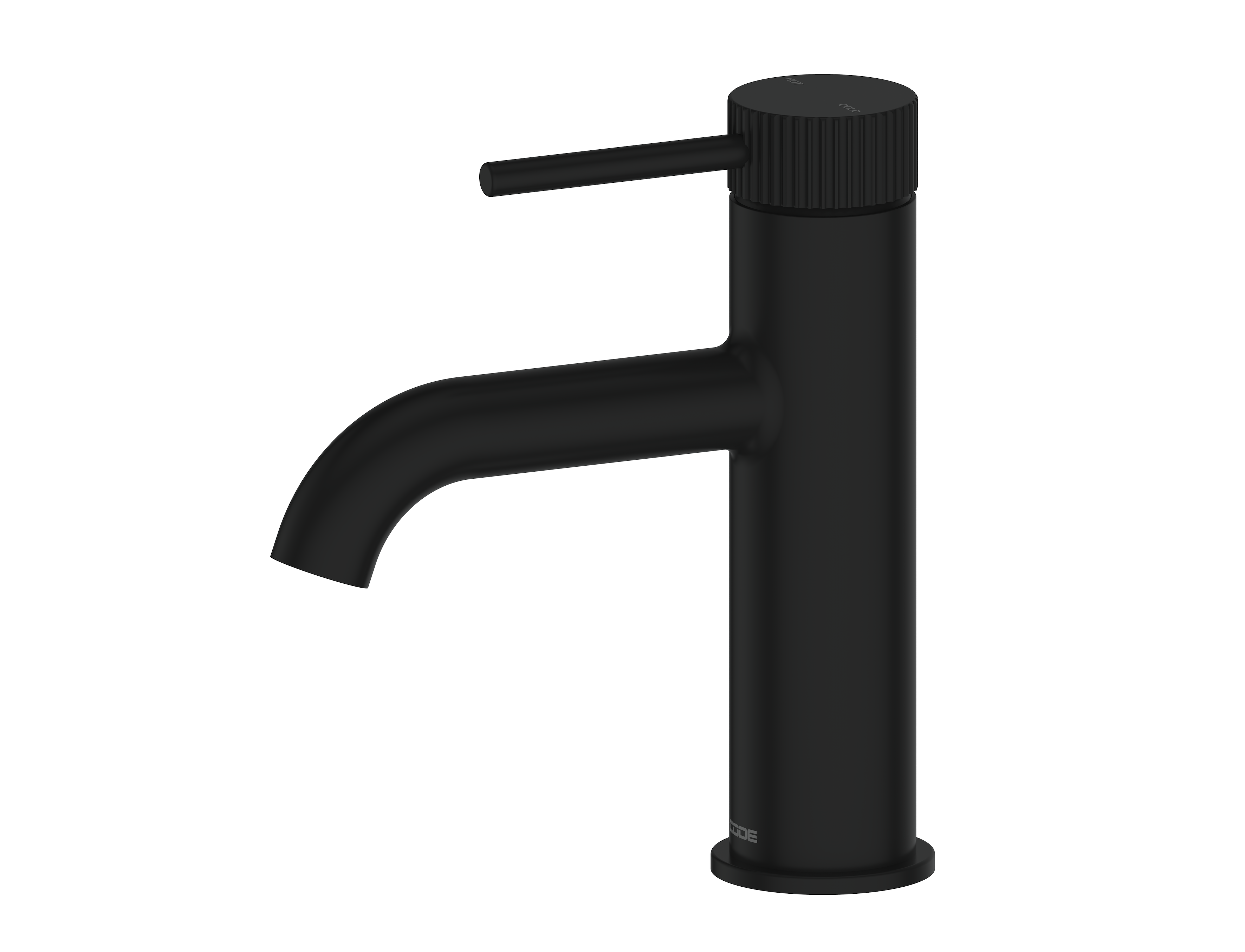 code-nature-basin-mixer-with-textured-handle-matte-black