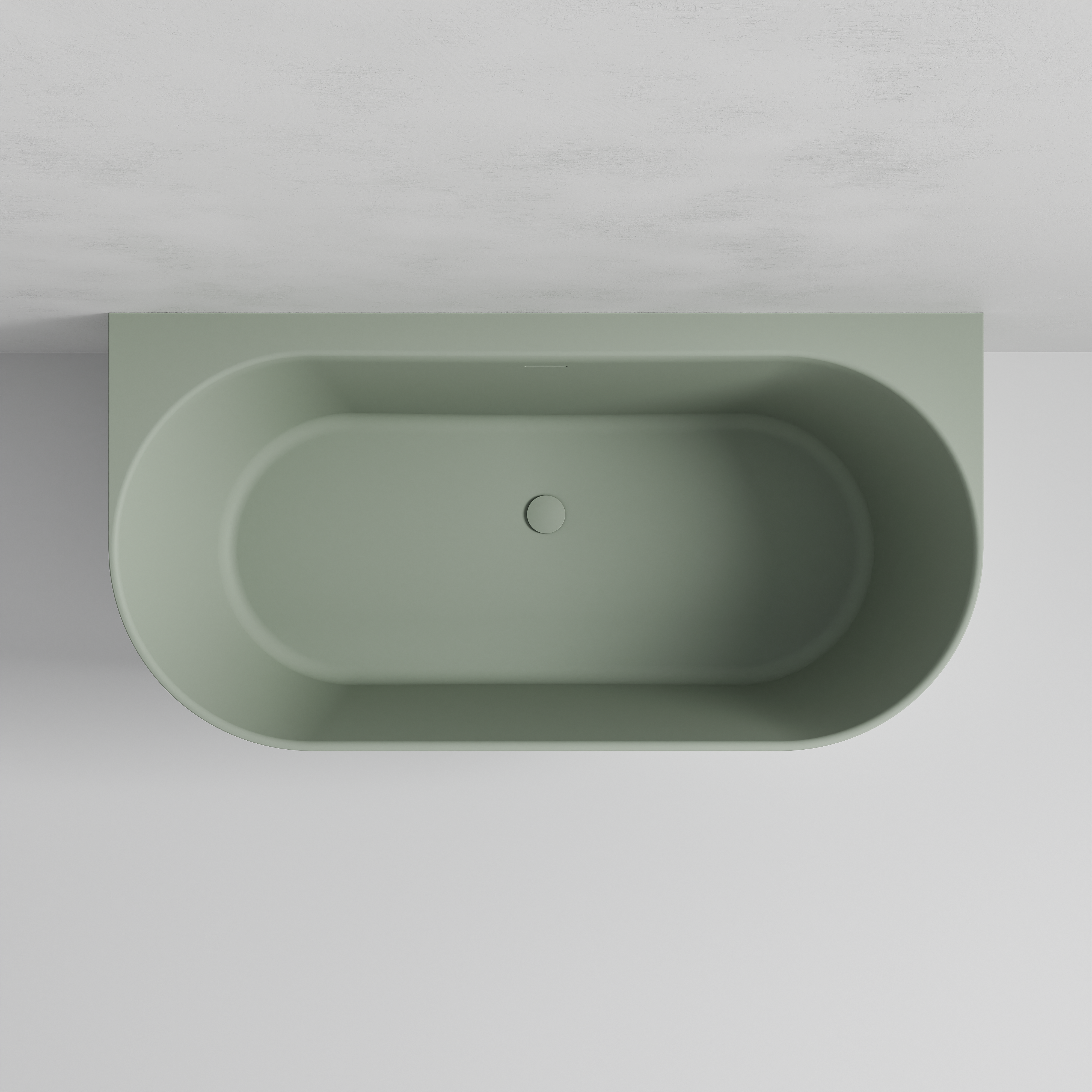 code-villastone-lineare-1600-back-to-wall-bath-green