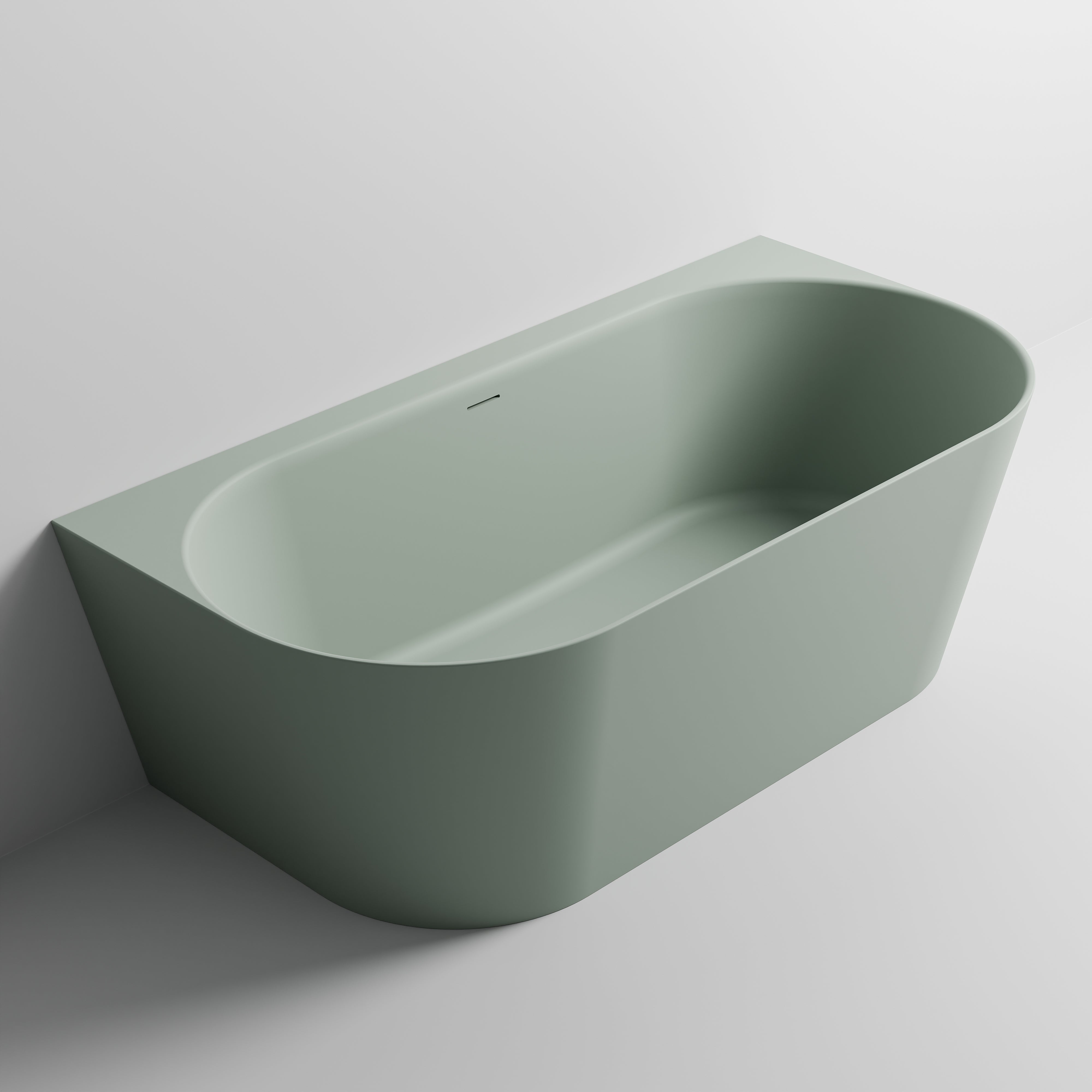 code-lineare-1700-back-to-wall-bath-tub-in-sage-green