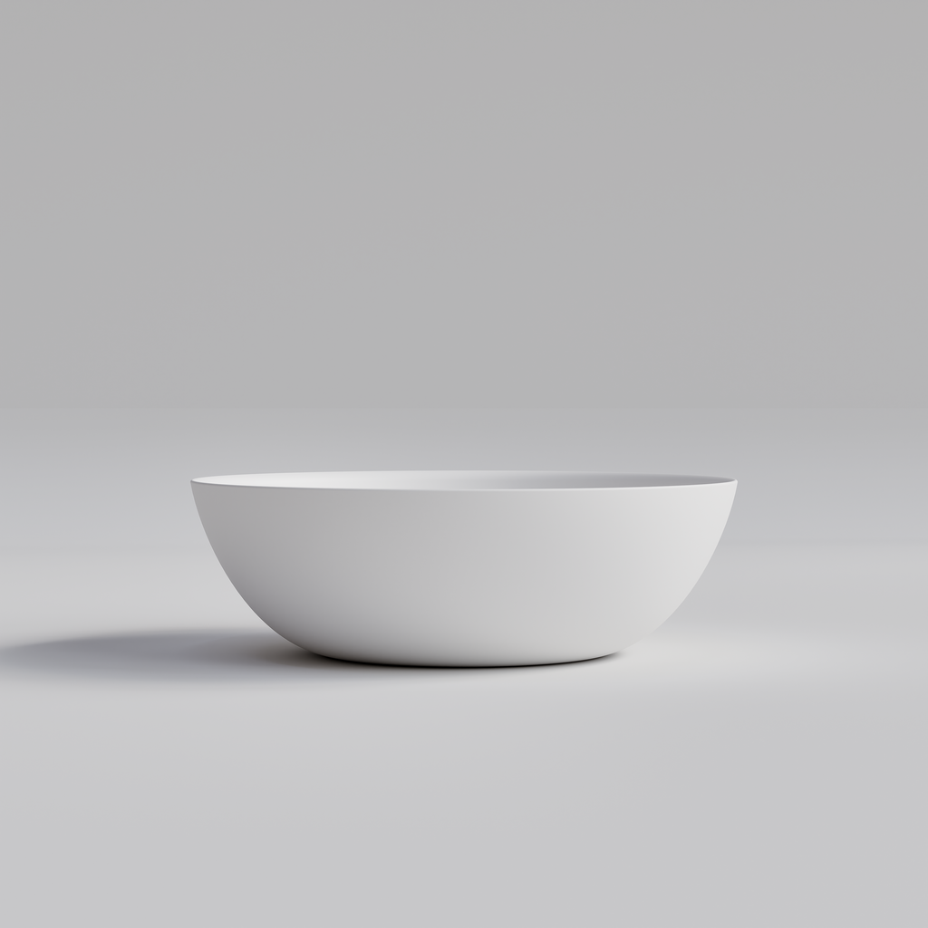 code-round-villastone-basin-390-matte-white