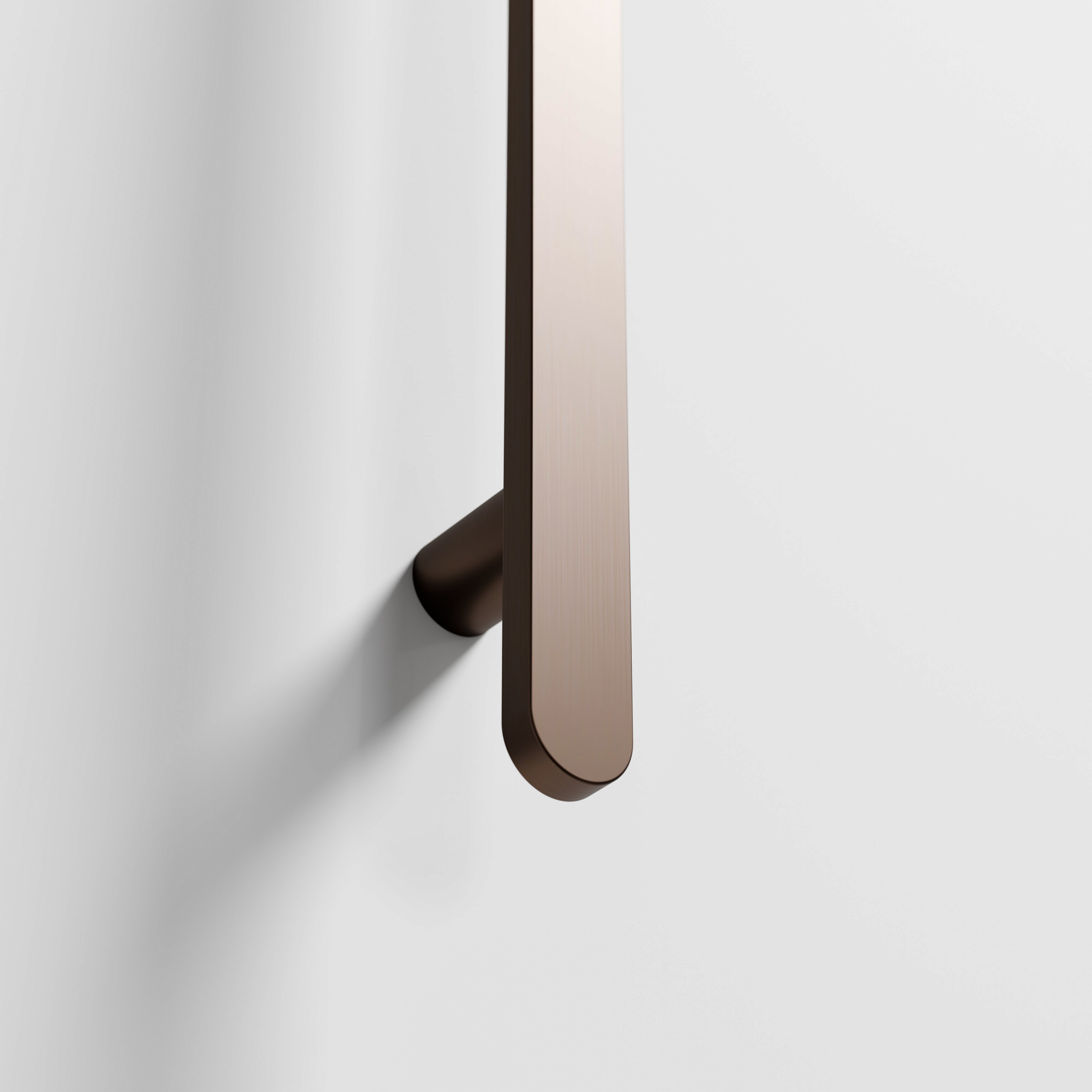 Code-Lineare-850-Vertical-Heated-Towel-Rail-In-Brushed-Bronze-Zoomed-View