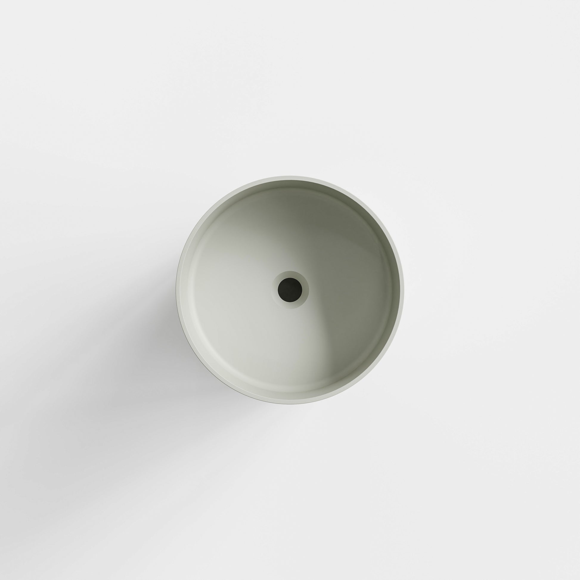 Light-Grey-Halo-Villastone-Freestanding-Round-Basin-From-Code-Interiors-Top-View