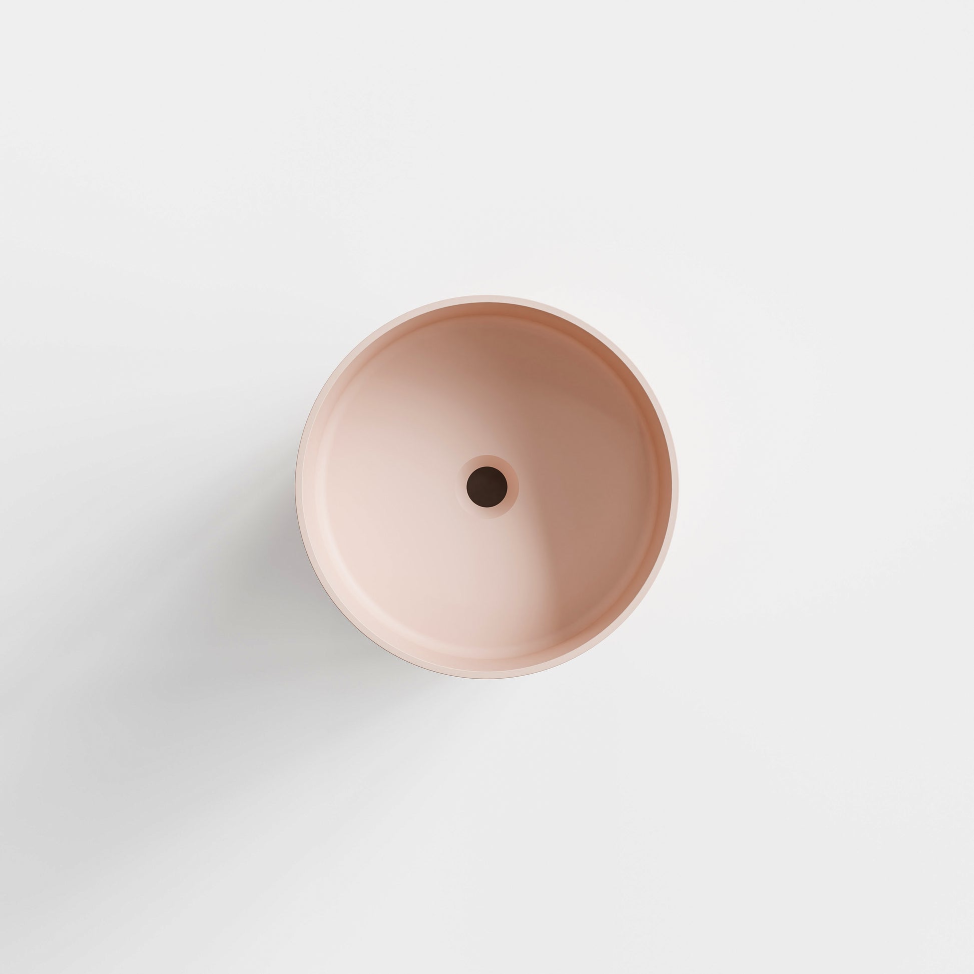 Posy-Pink-Halo-Villastone-Freestanding-Round-Basin-From-Code-Interiors-Top-View