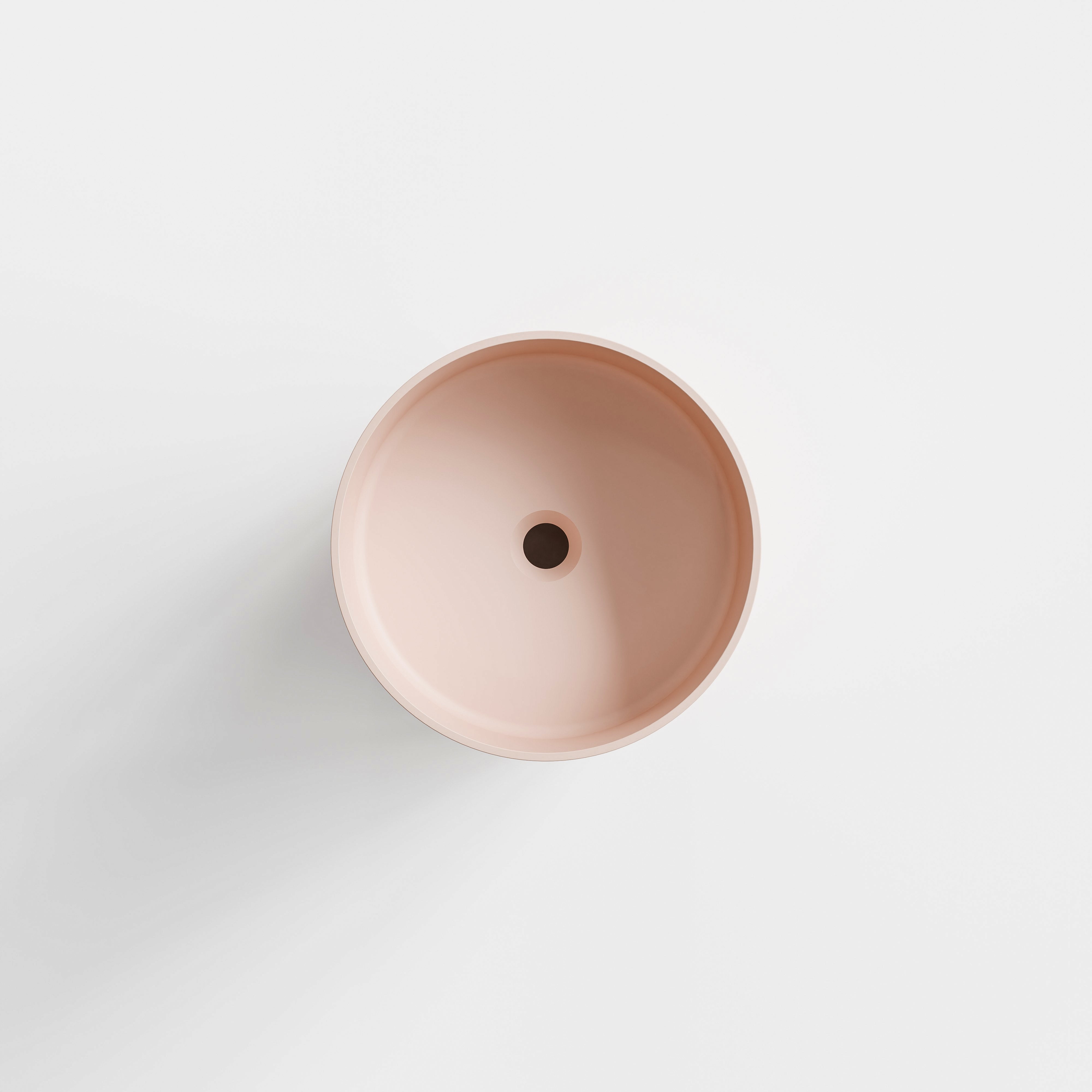 Posy-Pink-Halo-Villastone-Freestanding-Round-Basin-From-Code-Interiors-Top-View