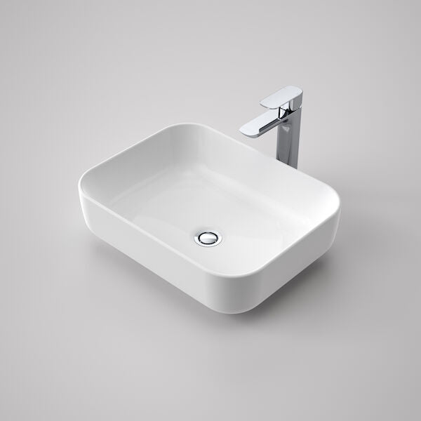 Caroma Tribute Above Counter 490mm Rectangle Basin