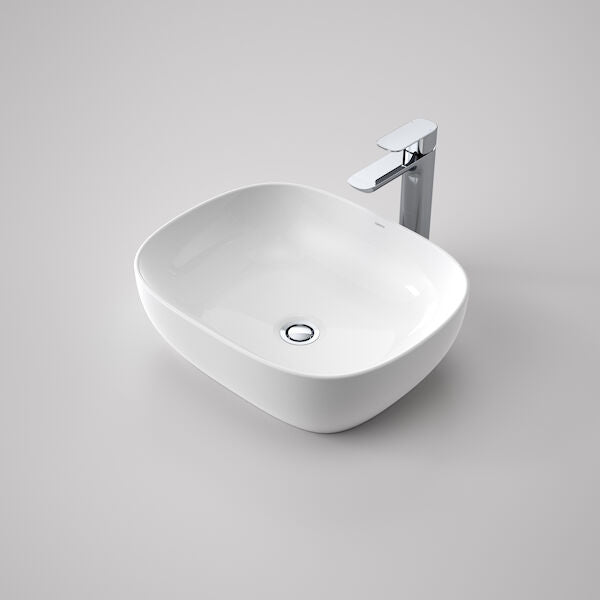 Caroma Tribute Above Counter Basin Curved Rectangle 480mm