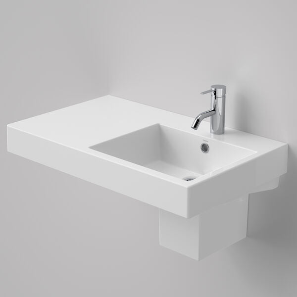 Caroma Liano Nexus 750 Wall Basin Left Hand Shelf