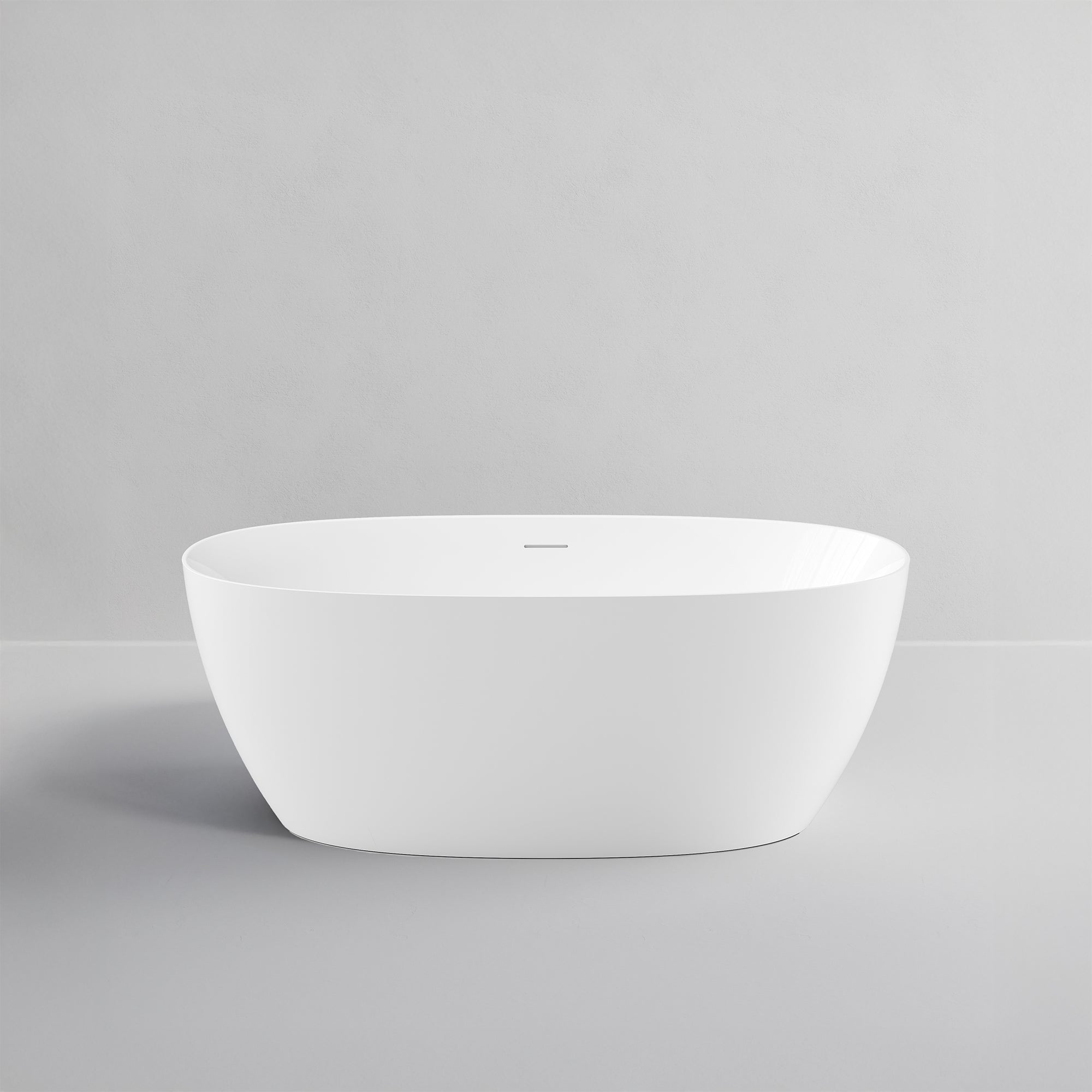 Cervo-freestanding-bath-1550-acrylic-gloss-white-front